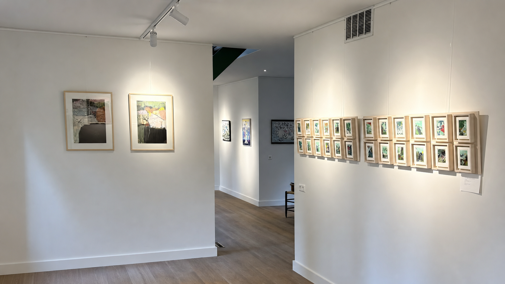 Galerieruimte van Galerie Dwingeloo